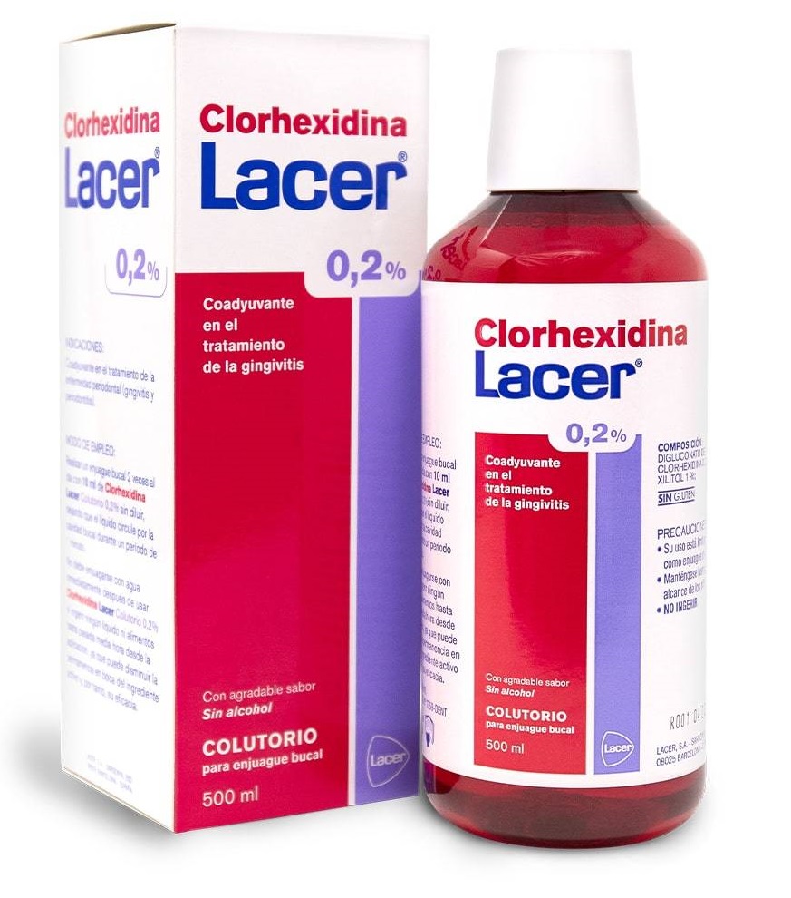 Lacer Enjuague Clorhexidina  500 ml