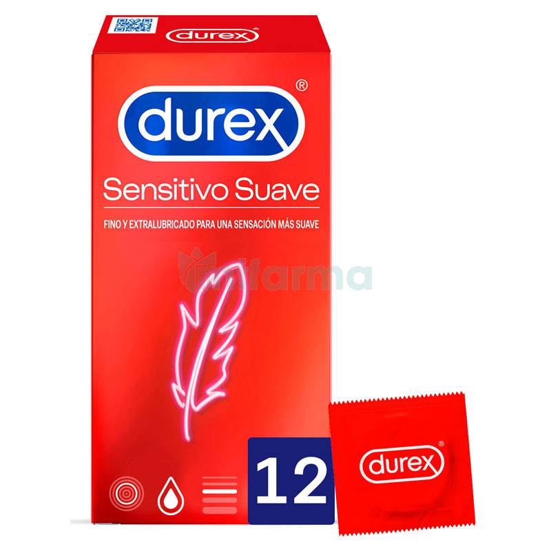 Durex Sensitivo Confort Easy On  12 unidades