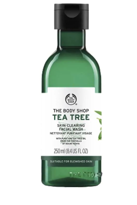 The Body Shop Tea Tree Skin Clearing Facial Wash  Limpiador Purificante Árbol de Té 250 ml