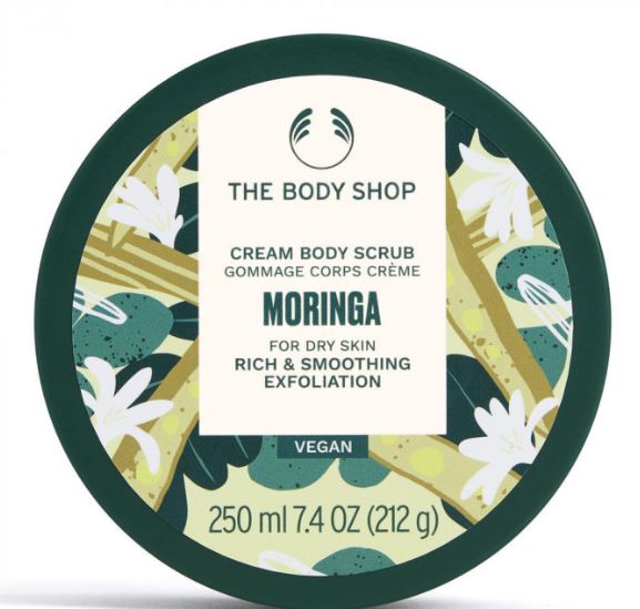The Body Shop Moringa Scrub  Exfoliante corporal de Moringa 250 ml