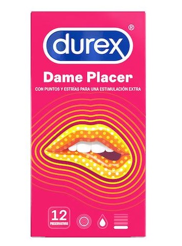 Durex Dame Placer Easy On  12 unidades
