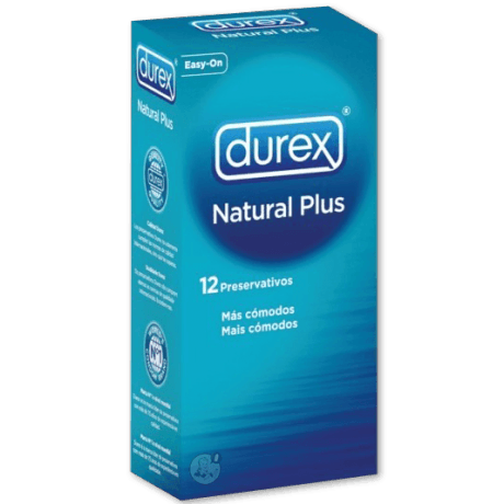 Durex Natural Plus Easy On  12 unidades
