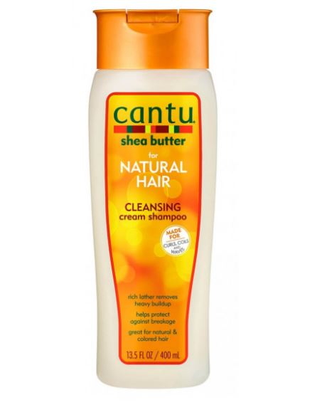 Cantu Shea Butter for Natural Hair Cleansing Cream Shampoo  Champú de Arrastre 400 ml