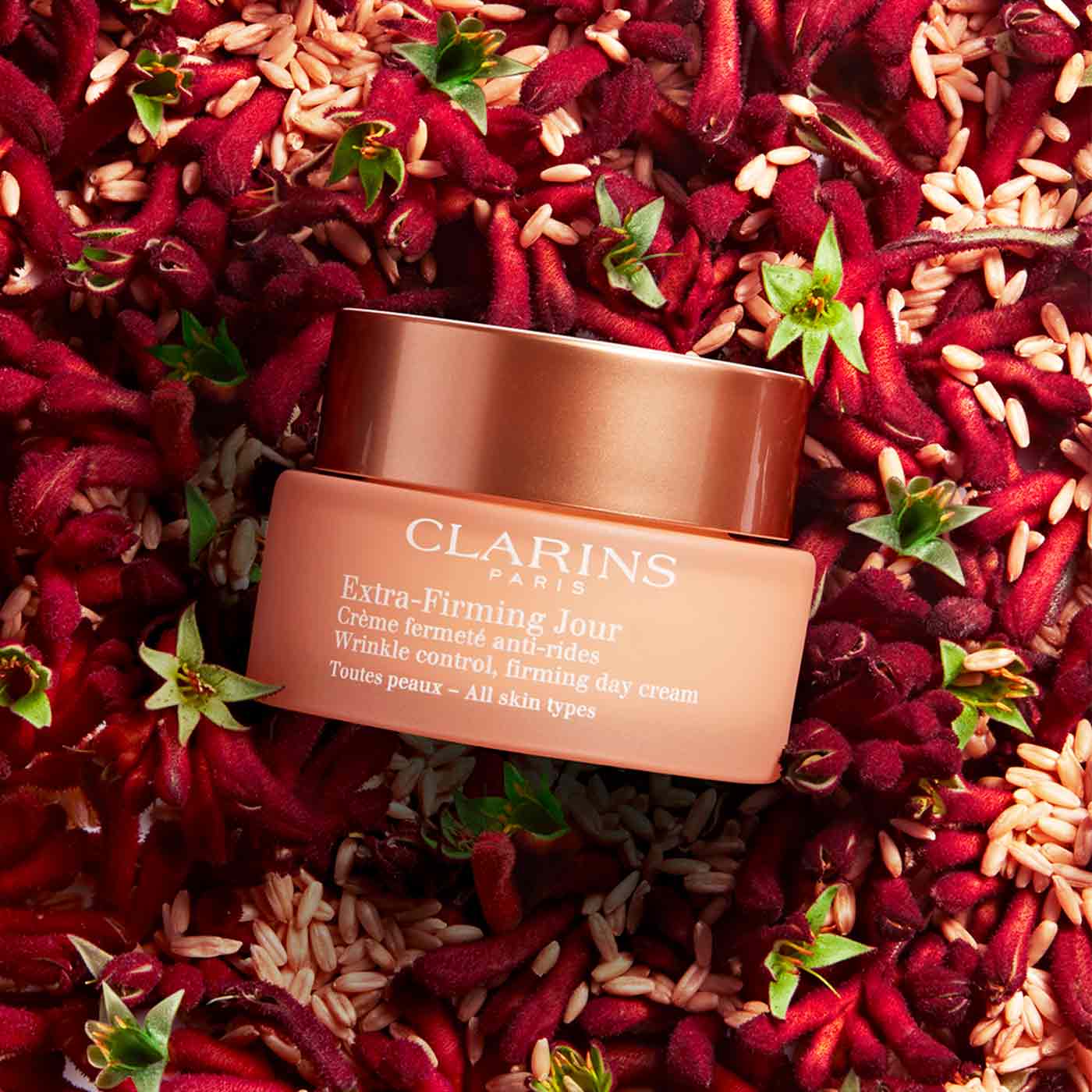 Clarins Extra Firming Crema Firmeza Anti-Arrugas Día TP  para todo tipo de pieles