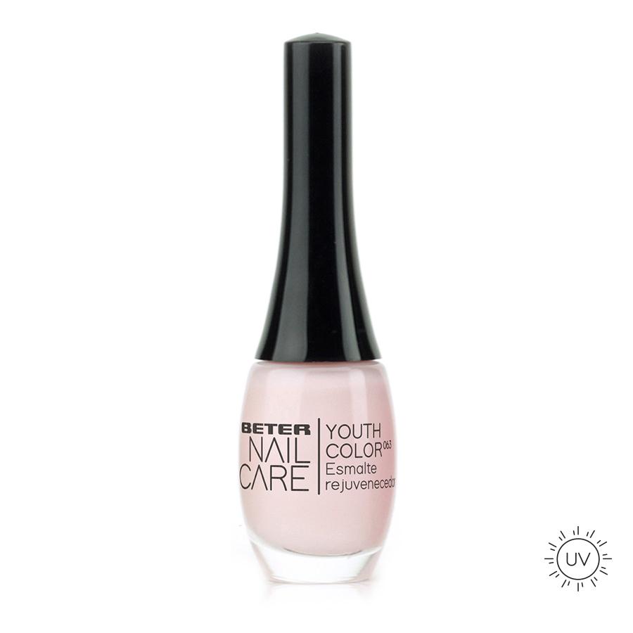 Beter Nail Care Youth Color Nº063 Pink French Manicure  Esmalte Rejuvenecedor