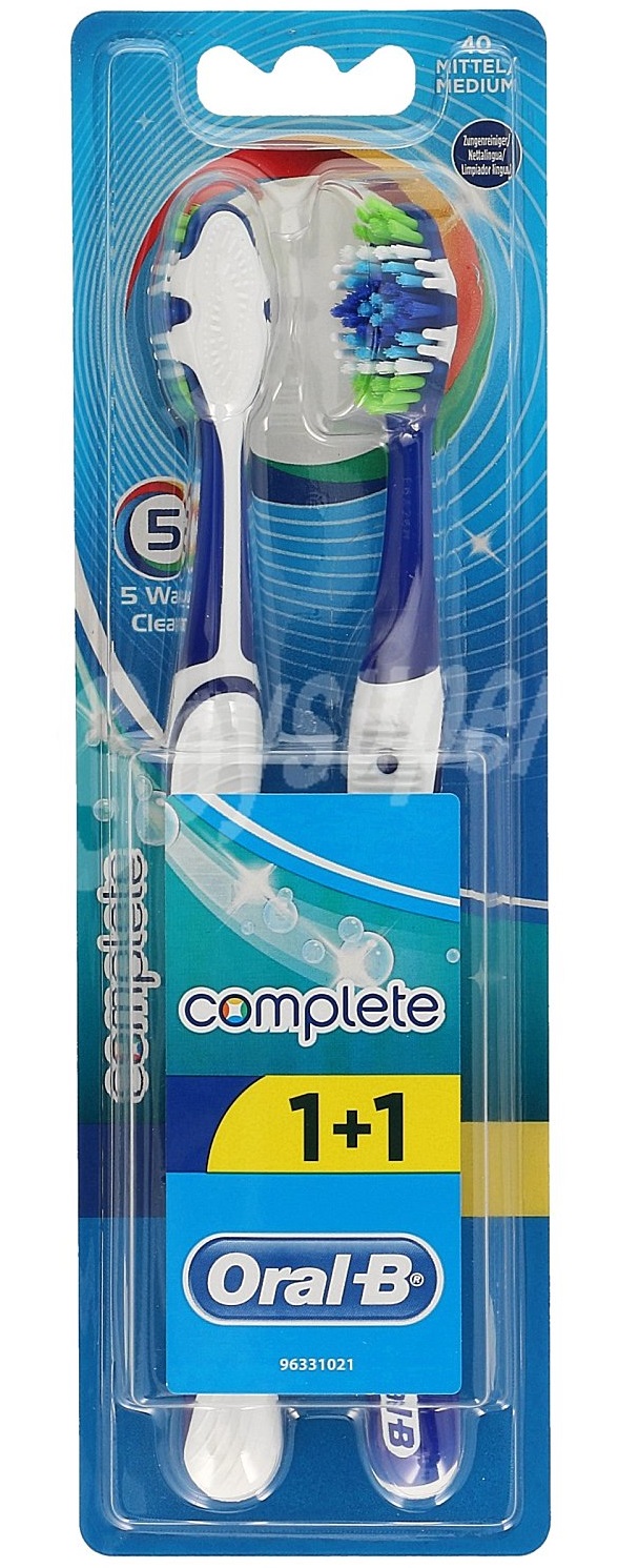 Oral-B Cepillo dental Complete Clean  2 unidades