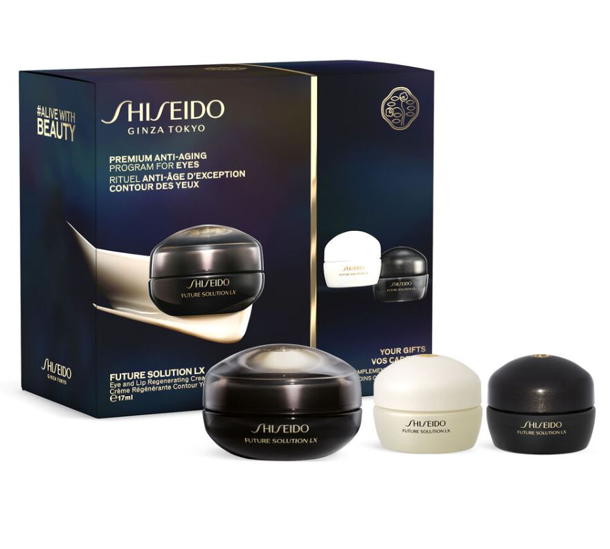 Shiseido Future Solution LX Eye & Lip Regenerating Cream Estuche