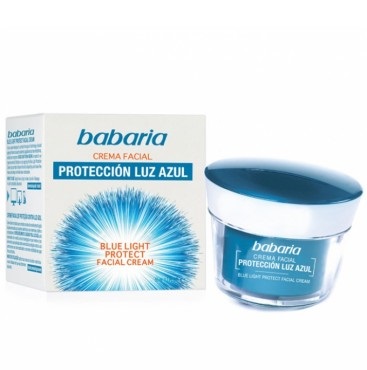 Babaria Crema Facial Protectora Luz Azul  50 ml
