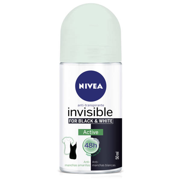 Nivea Desodorante Roll-On Invisible B&W  50 ml