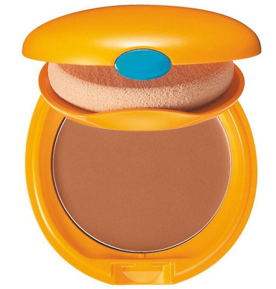 Shiseidp Sun Care Tanning Compact Foundation SFP6  Maquillaje solar compacto SPF6 con tratamiento. Bronceado dorado inmediato.