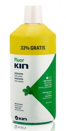 Kin Fluorkin Enjuague Anticaries  750+250 ml