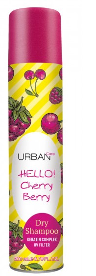 Urban Care Champú en Seco Hello Cherry Berry  200 ml