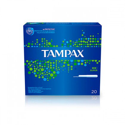 Tampax Compak Super  Tampones 20 unidades