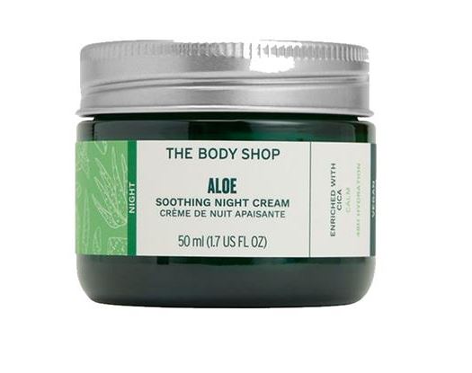 The Body Shop Aloe Soothing Night Cream  Crema De Noche Calmante De Aloe 50 ml