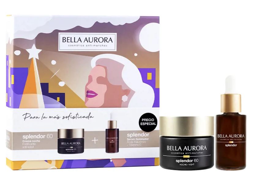 Bella Aurora Splendor 60 Noche + Serum Vitamina C