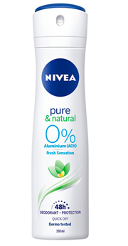 Nivea Desodorante Spray Mujer 0% Pure  150 ml
