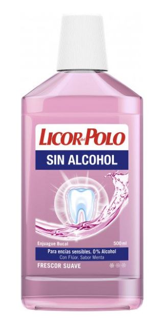 Licor Del Polo Enjuague Bucal 0% Alcohol  500 ml