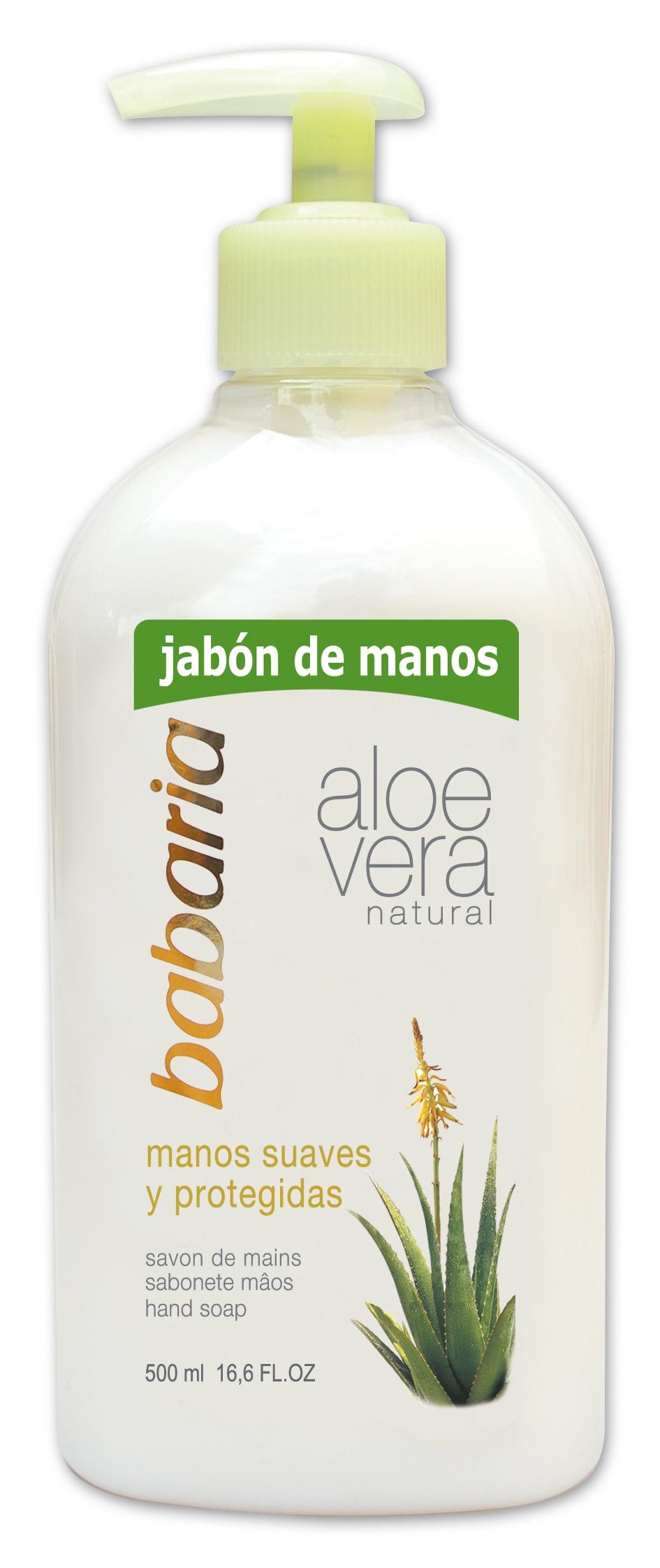 Babaria Jabón Manos Aloe Vera  500 ml