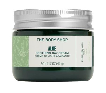 The Body Shop Soothing Day Cream  Crema de día calmante de aloe piel sensible 50 ml
