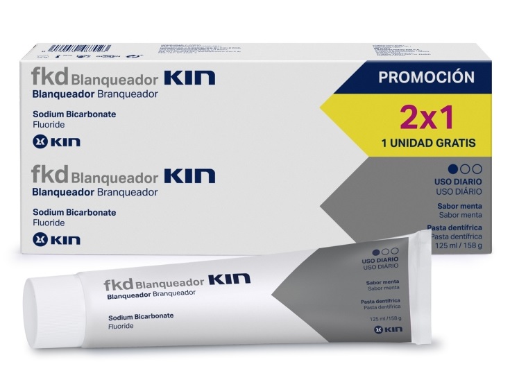 Kin Dentífrico Blanqueante  2X125 ml