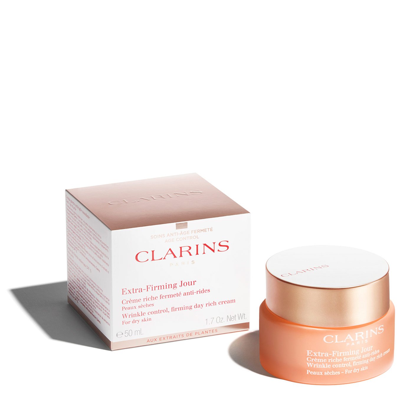 Clarins Extra Firming Crema Firmeza Anti-Arrugas Día PS  para pieles secas