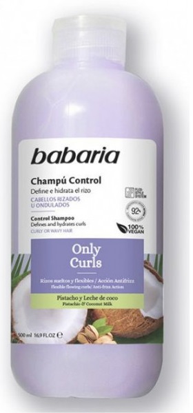 BABARIA CHAMPÚ CONTROL ONLY CURLS  500 ML