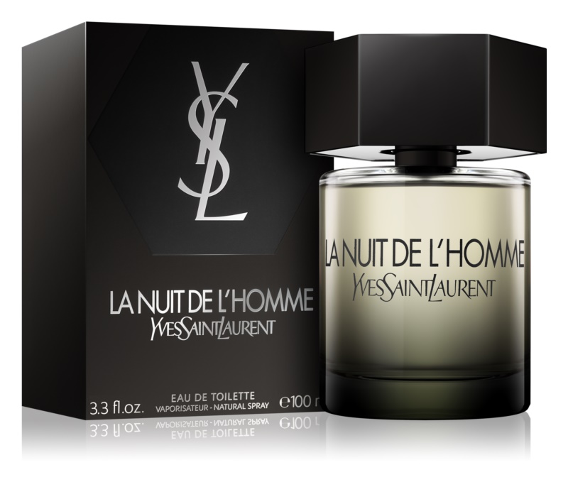 Yves Saint Laurent La Nuit De L'Homme  Eau de Toilette para hombre