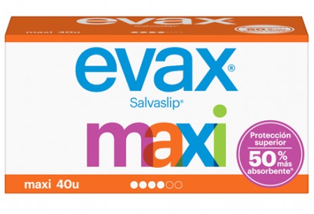 Evax Salva-Slips Maxi  40 unidades