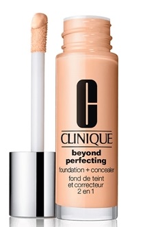 CLINIQUE BEYOND PERFECTING FONDATION + CONCEALER   Base de maquillaje y corrector de ojeras ligero e hidratante Mate-natural