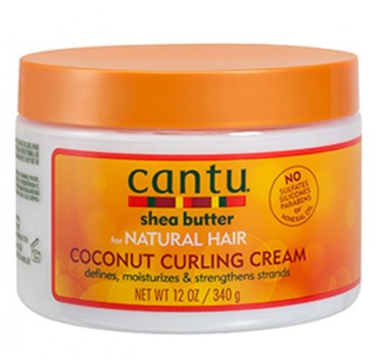 Cantu Shea Butter For Natural Hair Coconut Curling Cream  Crema Definidora de Rizos 340g