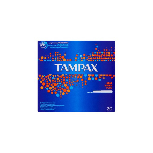Tampax Compak Pearl Super Plus  Tampones 20 unidades