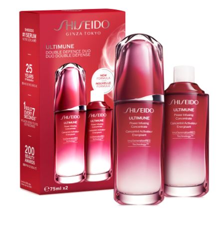 Shiseido Ultimune Estuche  2 x 75 ml