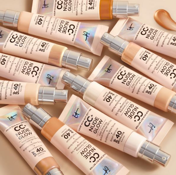 It Cosmetics CC+ Nude Glow  Base de Maquillaje SPF40