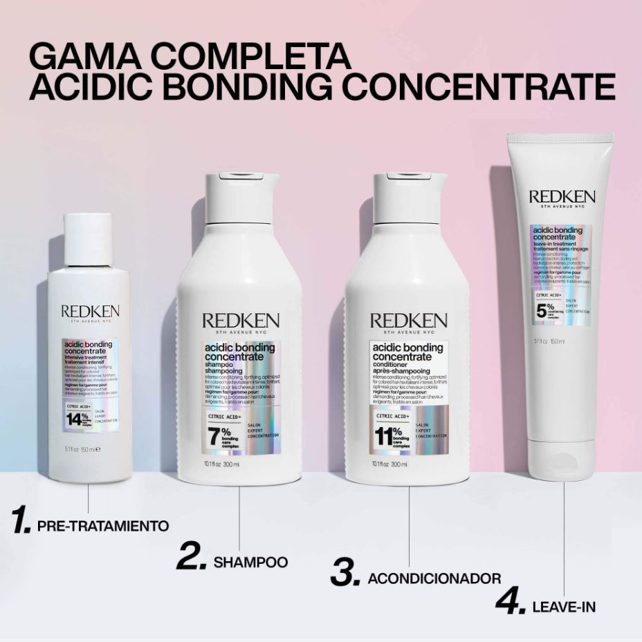 Redken Acidic Bonding Concentrate Intensive  Tratamiento Intensivo Reparación Cabello Dañado 150 ml