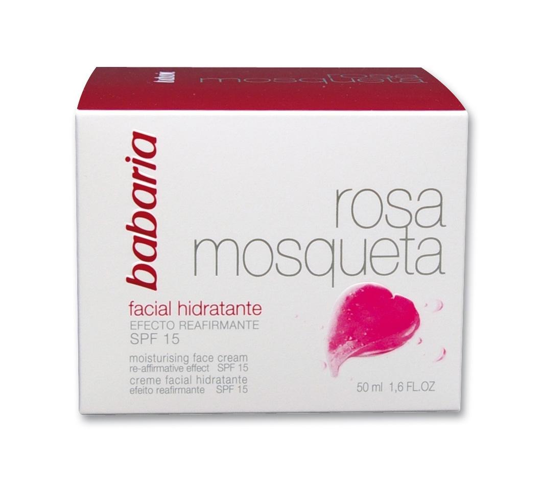 Babaria Crema Facial Hidratante Rosa Mosqueta  50 ml