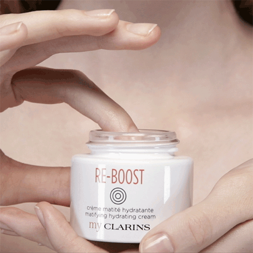 Clarins Re-Boost Crema Matificante PMG  para pieles grasas y mixtas 50 ml