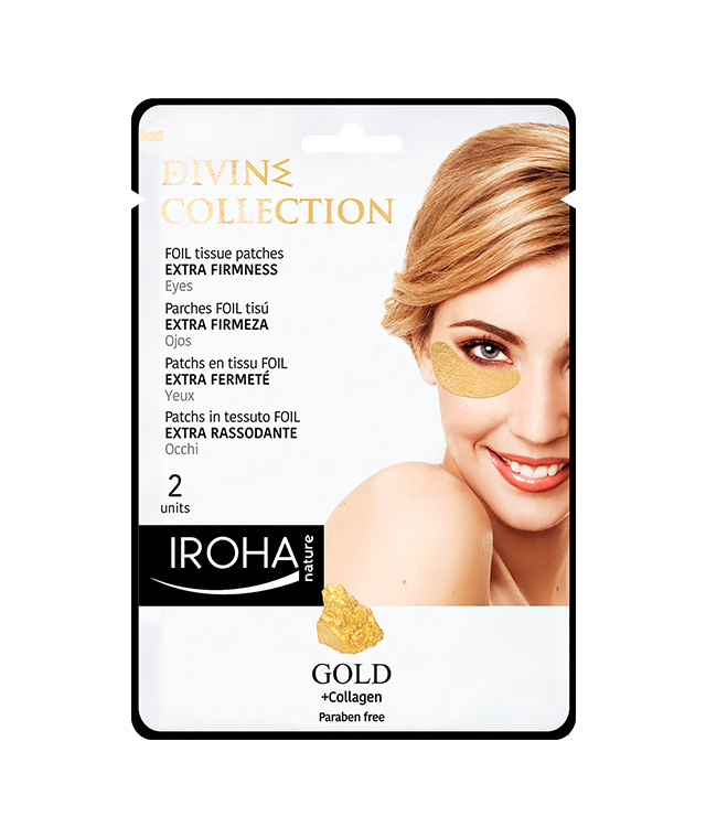 Iroha Parches Gold Ojos