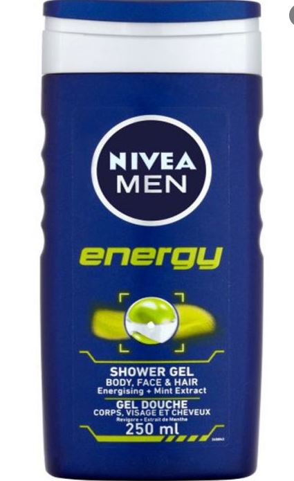 Nivea for Men Gel  250 ml + Champú Energy