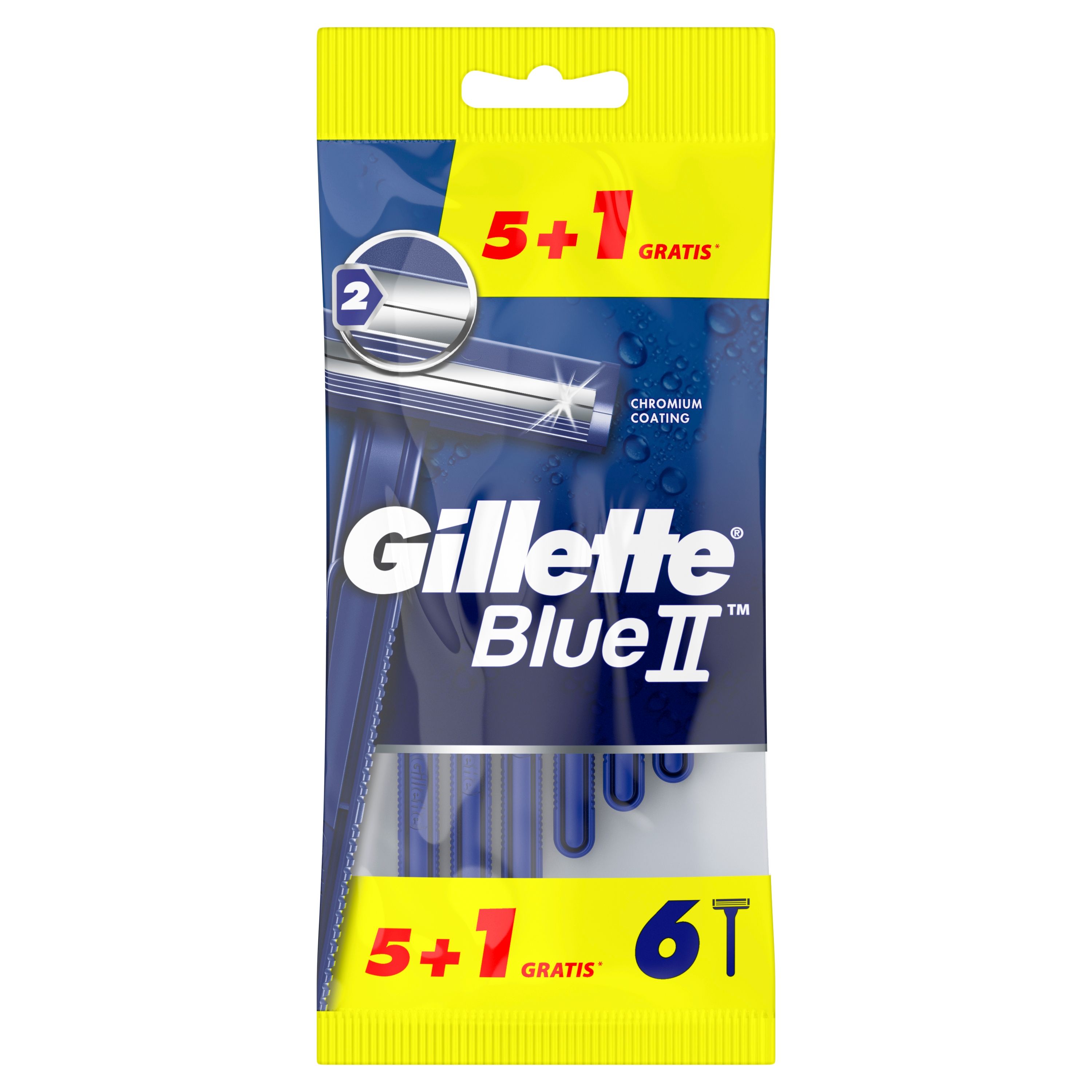 Gillette Maquinilla Blue II 5 + 1