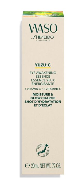 Shiseido Waso Yuzu-C Eye Awakening Essence  Vitamina C reduce signos de fatiga 20 ml